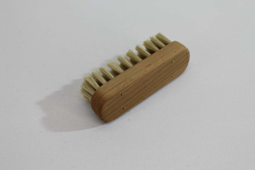 Preview: Handbürste 12 cm, geölt / Kalkutta hell